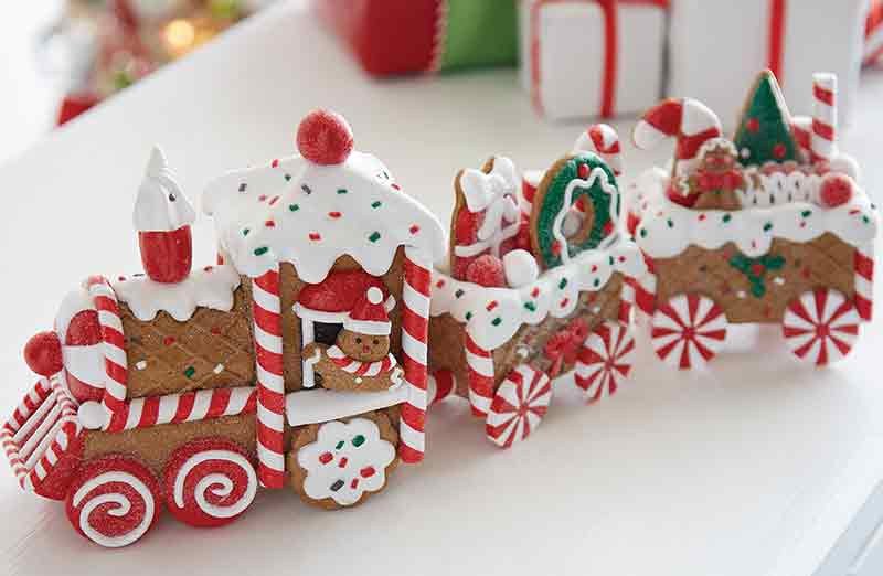 Vintage Inspired Gingerbread Train - Simple Sojourns